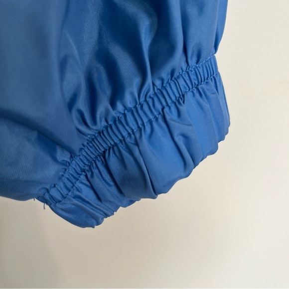 Men’s Vintage Cheetah Lightweight Windbreaker Track Jacket Blue Size Large - Picture 2 of 12